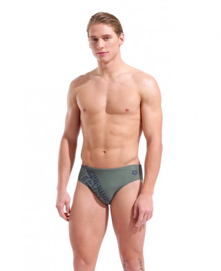 M ARENA PLAYFUL SWIM BRIEFS SAGE-NAVY 