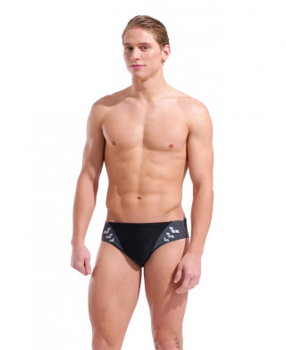 M ARENA STEPLOGO SWIM BRIEFS BLACK 