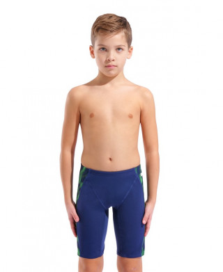 B ARENA WAVE SWIM JAMMER NAVY-TEAM BLUE GREEN 