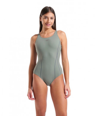 W ARENA SWIMSUIT ERIKA U BACK SAGE-NAVY 