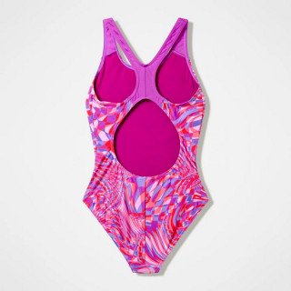 SPEEDO PRINT SPLASHBACK JR PNK/PUR 
