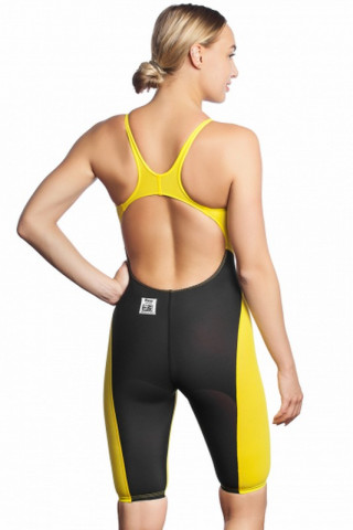 MAD WAVE REVOLUTION WOMEN OPEN BACK YELLOW 