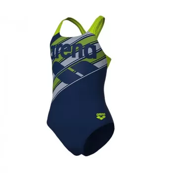 G ARENA LINES SWIMSUIT SWIM PRO BACK NAVY 