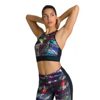 W BRA TOP CROSS BACK 