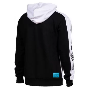 TE HOODED SWEAT WHITE-BLACK 