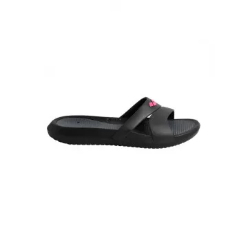 NINA BLACK-DARK GREY-BLACK ŽENSKE PAPUČE 
