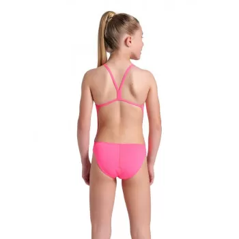 G TEAM SWIMSUIT CHALLENGE SOLID SHOCKING PINK-BLUE RIVER 