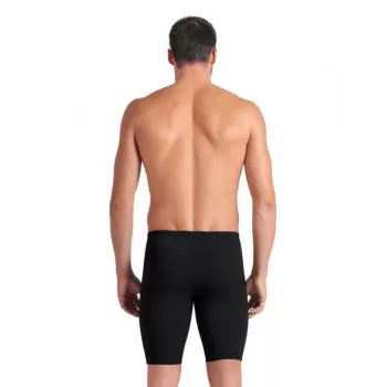 MENS TEAM SWIM JAMMER SOLID BLACK 