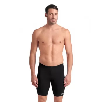 MENS TEAM SWIM JAMMER SOLID BLACK 