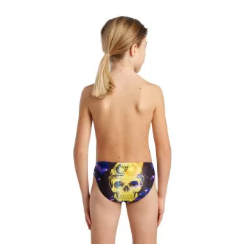 B CRAZY ARENA SWIM SKULL  BRIEF BLACK-MULTI 