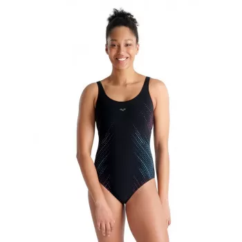 W BODYLIFT SWIMSUIT AMALIA WING BLACK 