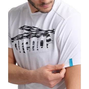 ARENA T-SHIRT LOGO WHITE 