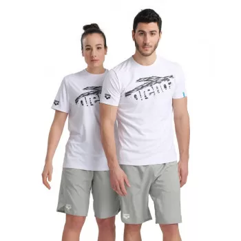 ARENA T-SHIRT LOGO WHITE 