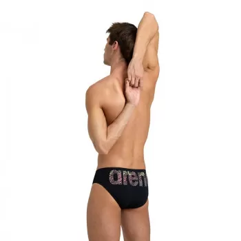 M ARENA KIKKO PRO SWIM BRIEFS GRAPHIC BLACK 