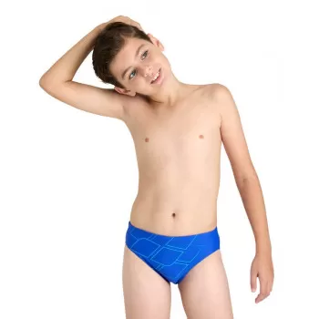 B ARENA MARK BRIEF NEON BLUE 