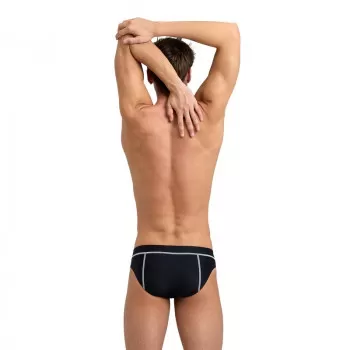 M ARENA PRO_FILE SWIM BRIEFS BLACK-WHITE 