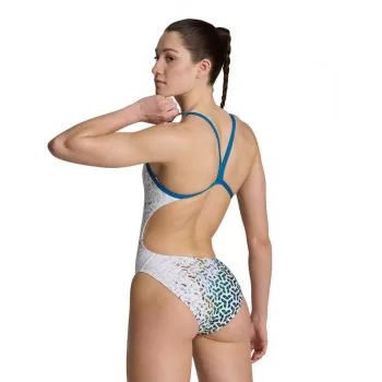W  ARENA PLANET WATER SWIMSUIT BLUE-COSMO 