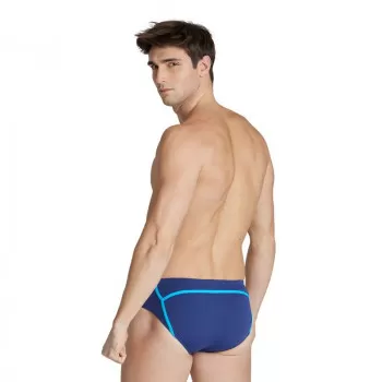 MENS ARENA PRO FILE SWIM BRIEFS NAVY-TURQUOISE 
