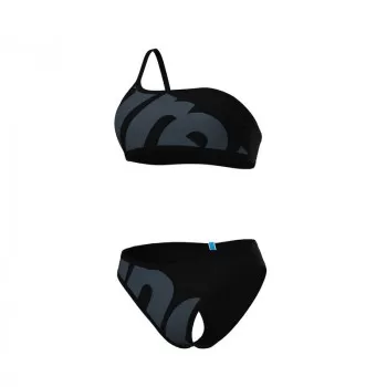 W ARENA LOGO SINGLE SHOULDER BIKINI 