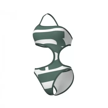 W ARENA LOGO SWIMSUIT SINGLE SHOULDER 