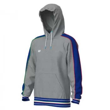 ARENA HOODED SWEAT INSERTS GREY 