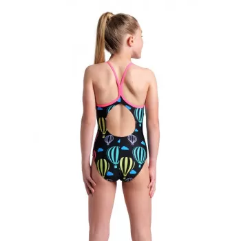 G  ARENA BALLOONS SWIMSUIT LIGHTDROP BACK BLACK MULTI 