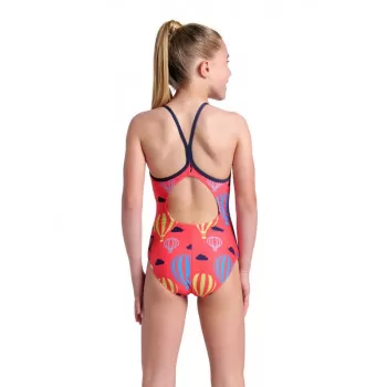 G ARENA BALLOONS SWIMSUIT LIGHTDROP BACK CORAL 