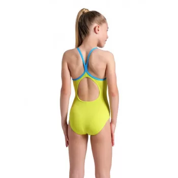 G ARENA STAR GRAPHIC SWIMSUIT LIGHTDROP BACK GREEN 