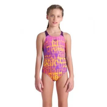 GIRL'S ARENA MULTI COLOURS SWIMSUIT V BA 