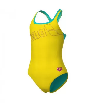GIRL'S ARENA LOGO SWIMSUIT SWIM PRO 