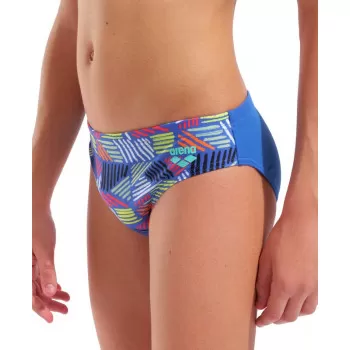 B ARENA CANDIES SWIM BRIEFS ROYAL-MULTI BLUE 