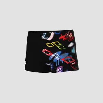 B ARENA GRAFFITI SWIM SHORT 