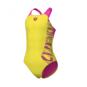 GIRL'S ARENA GRAPHIC SWIMSUIT V BAC 