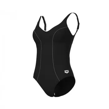 W ARENA CLIP BACK SWIMSUIT SOLID B 