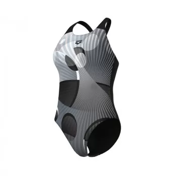 W ARENA DEPTH SWIMSUIT V BACK 