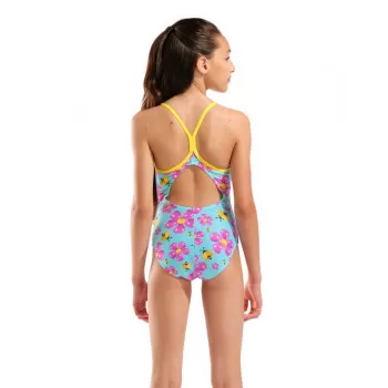 G ARENA SPRING SWIMSUIT WATER MULTI-YELLOW STAR 