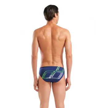 M ARENA GRAPHIC SWIM BRIEFS NAVY 
