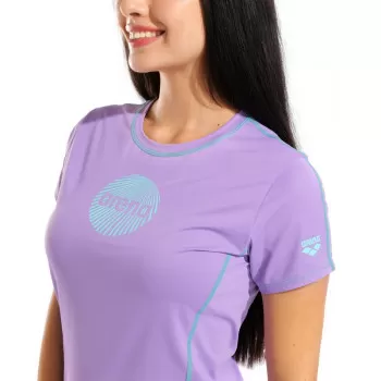 W ARENA S/S SWIM SHIRT 