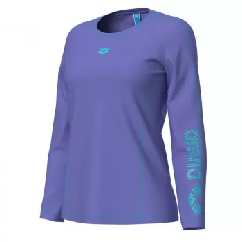 W ARENA L/S SWIM SHIRT 