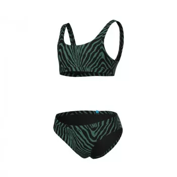 G ARENA WATER PRINT BIKINI BRALETTE 