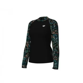 W ARENA SWIM L/S RASH VEST ALLOVER 