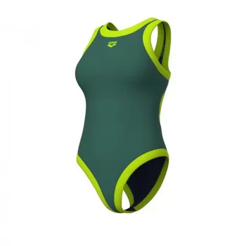 W ARENA BOLD LINES SWIMSUIT SAGE-ARTIC LIME 