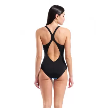 W ARENA ICY SWIMSUIT V BACK BLACK-MULTI 