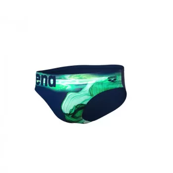 M ARENA MIX SWIM BRIEFS NAVY-NAVY MULTI 