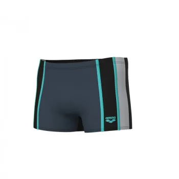M ARENA SLICES SWIM SHORT BLACK-ASPHALT 