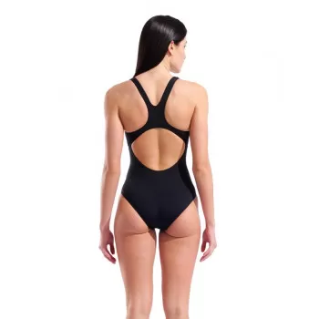 W ARENA DYNAMIC SWIMSUIT BLACK-VERY FUCHSIA 