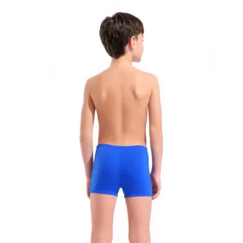 B ARENA BOLD SWIM SHORT NEON BLUE-ARTIC LIME 