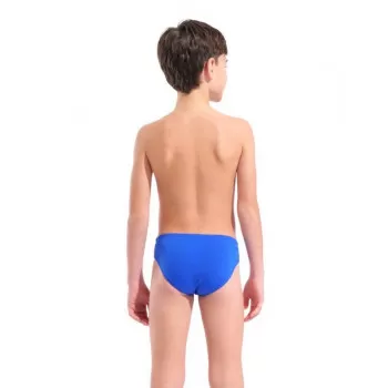 B ARENA BOLD SWIM BRIEFS NEON BLUE-ARTIC LIME 