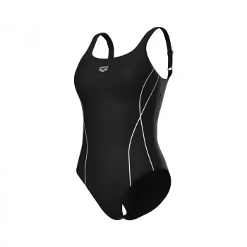 W ARENA SWIMSUIT ERIKA U BACK BLACK-WHITE 