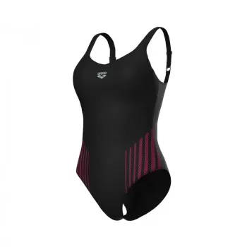 W ARENA SWIMSUIT GIUSY SQUARED BACK BLACK 